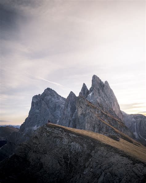 Wallpaper Id 279756 Sunrise Above The Dolomites 4k Wallpaper Free