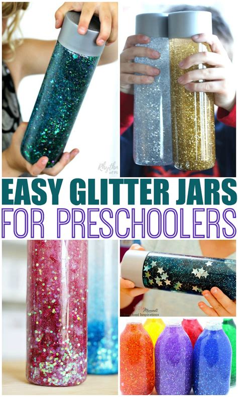 Calming Glitter Jars For Relaxation And Mindfulness