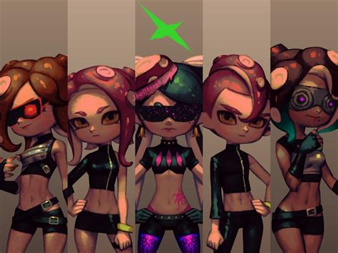 Callie Octoling And Takozonesu Splatoon And 1 More Drawn By