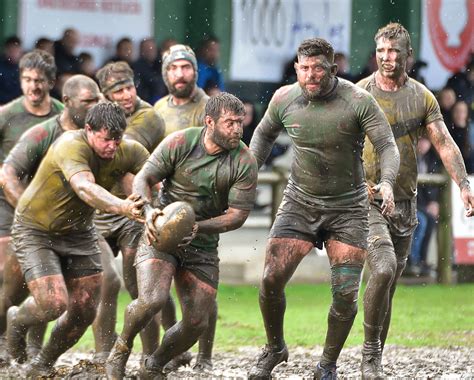 Footy Players: Muddy Ruggers | Rugby men, Footy 