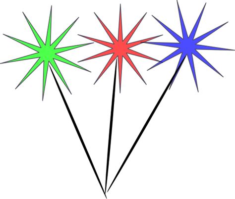 Sparklers Clip Art At Vector Clip Art Online Royalty Free