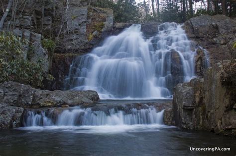 Pennsylvania Waterfalls Hiking To Hawk Falls In Hickory Run State Park