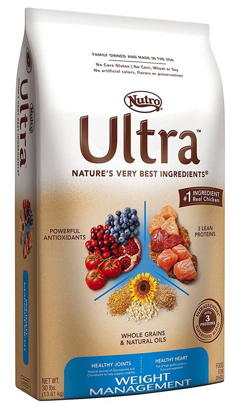 Here, everything you need to know about controlling his weight and proper weight management. Nutro Ultra Weight Management Dry Dog Food 30lb >>> See ...