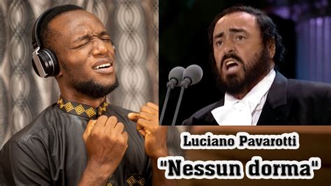 Luciano Pavarotti Nessun Dorma The Three Tenors In Concert 1994 Reaction Youtube