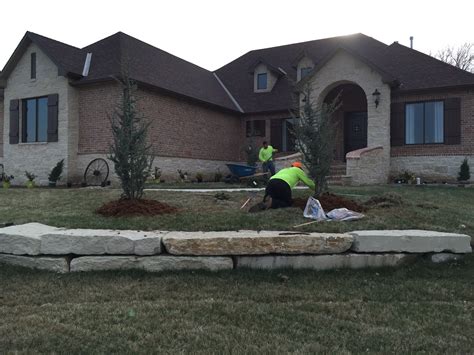 New Home Landscaping Wichita Landscape Construction Lawn And