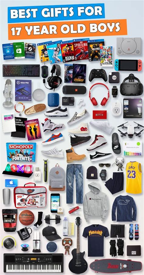 Cool birthday gifts for him. Gifts For 17 Year Old Boys 2020 - Best Gift Ideas | Cool ...