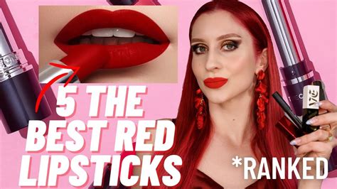 5 The Best Red Lipsticks You Can Find Youtube