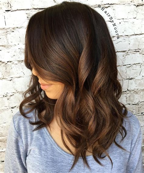 Chocolate Brown Hair Color Ideas For Brunettes Eazy Glam