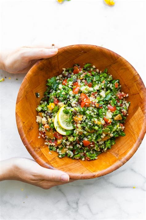 This Tabouli Salad Has Quinoa Instead Of Bulgur Making It A Fantastic