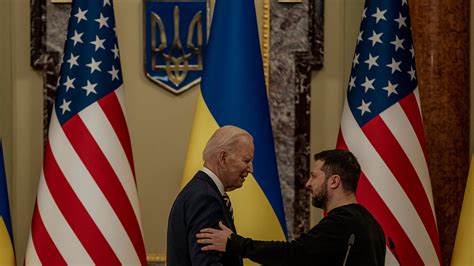 in biden s unannounced visit to kyiv a preview of an increasingly direct contest with putin