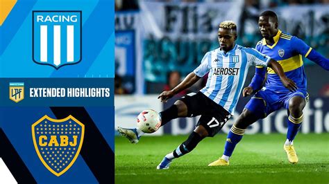 Racing Vs Boca Juniors Extended Highlights Argentina Lpf Cbs