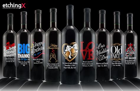 Individual Personalized Etched Wine Bottle Saralee S Deals Steals And Giveaways