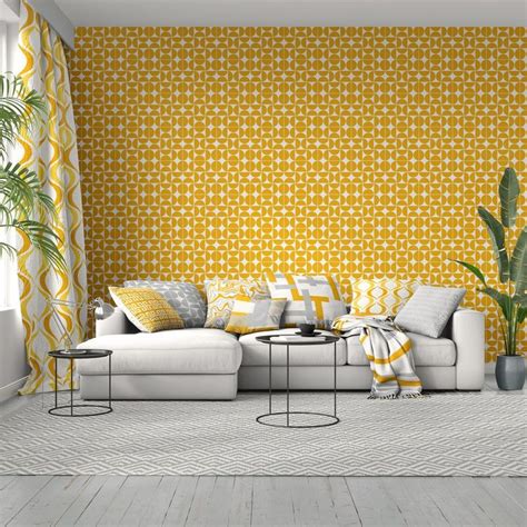 Mustard Yellow Wallpaper Bq