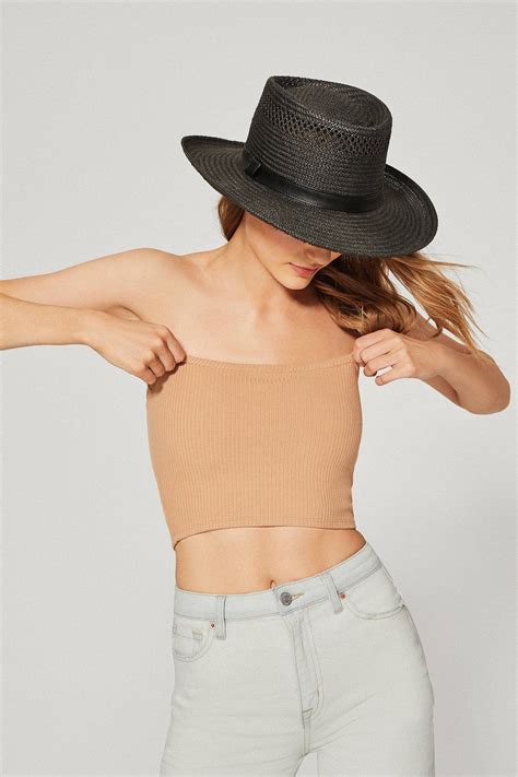 UO Hallie Ribbed Knit Tube Top Urban Outfitters Tube Top Cropped Tube Top Urban Outfitters