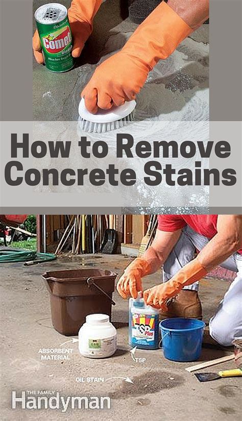 How To Remove Paint From Concrete And Other Stains House Cleaning