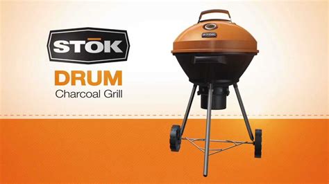 Stok Drum Charcoal Grill Youtube