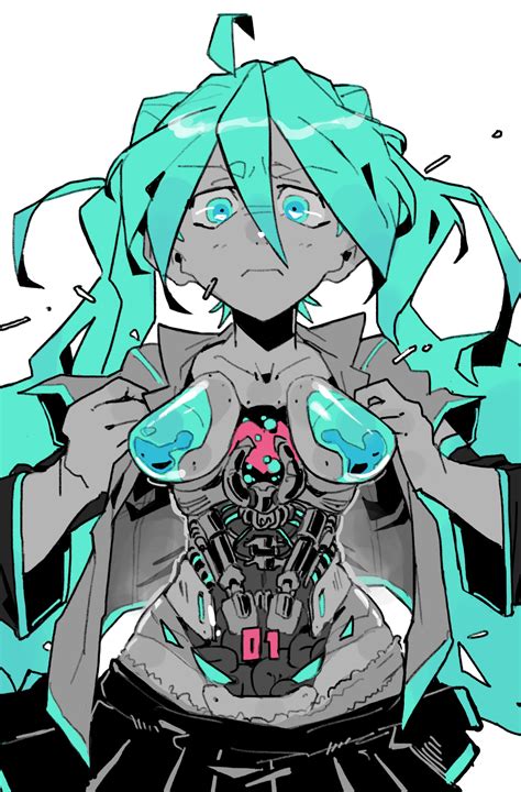 knuxy on twitter day 1 😈 miku100 not done with this though going to work more on it at some