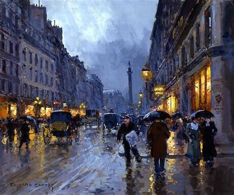 The Stunning Parisian Paintings Of Edouard Cortes