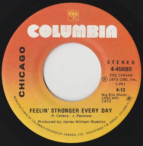 Chicago Feelin Stronger Every Day 1973 Vinyl Discogs
