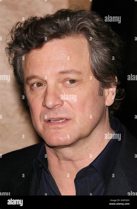 Colin Firth At An Event Where Geoffrey Rush Was Honored With The
