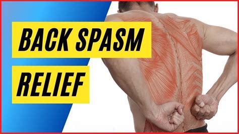 Don T Let Lower Back Spasm Stop You Diy Lower Back Spasm Relief