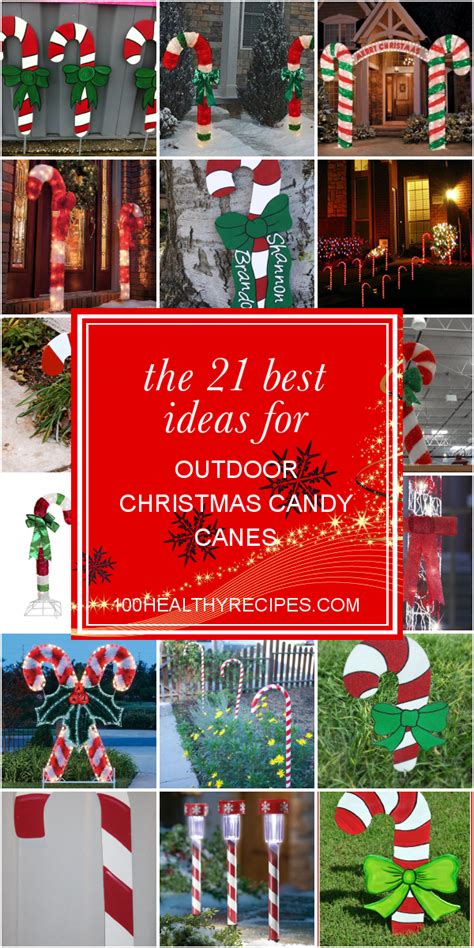 The 21 Best Ideas For Outdoor Christmas Candy Canes Best Diet And