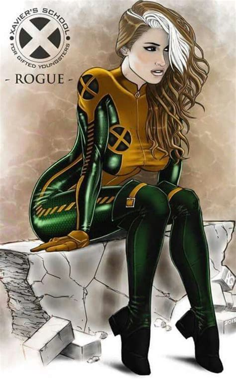 Pin de Anto em Rogue Super herói Personagens street fighter Heróis