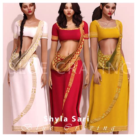 Платье Shyla Sari загрузить для Симс 4