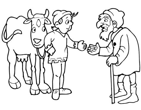 All he could see from, the window was green leaves. The best free Beanstalk coloring page images. Download ...