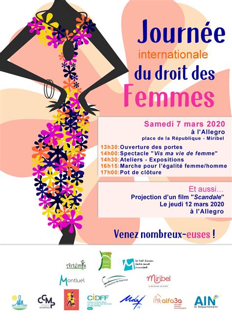 Journ E Internationale Des Droits De La Femme Avec Le Collectif Partenarial Jdf Ccmp