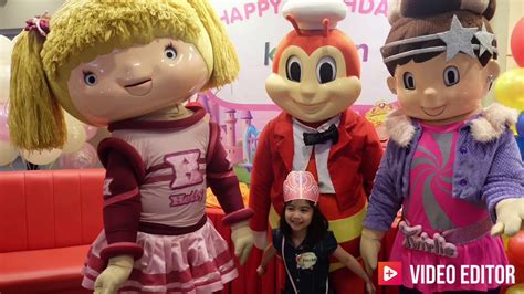 Jollibee Birthday Party Jolli Fairytale Land With Jollibee Twirly And