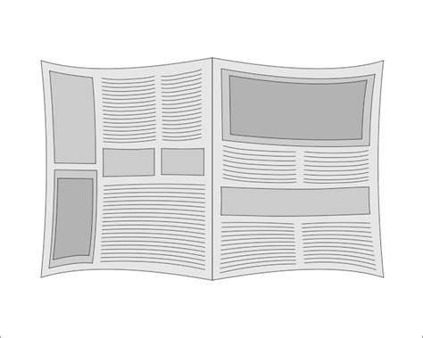 Premium Vector Newspaper Vector Design
