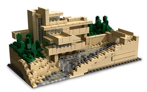 New Fallingwater Lego Building Kit For Future Architects Kidsomania