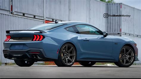 2024 Ford Mustang Redesign Doesnt Touch Front Goodies Subtly