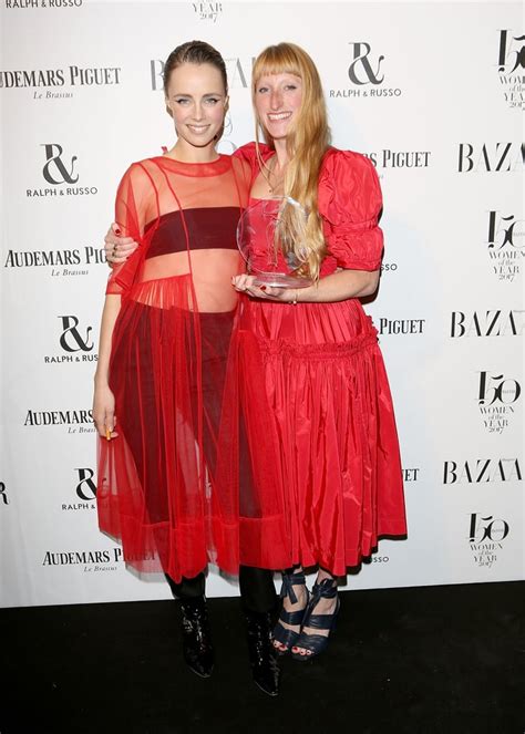 Edie Campbell Celebrities At Harpers Bazaar Women Of The Year Awards