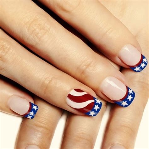 30 American Flag Inspired Stripes And Stars Nail Ideas And Tutorials
