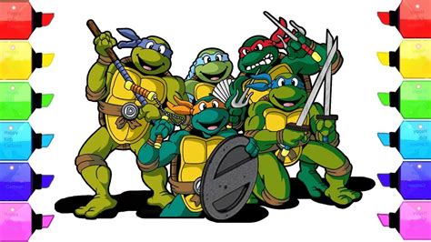 Sheenaowens Teenage Mutant Ninja Turtle Colors