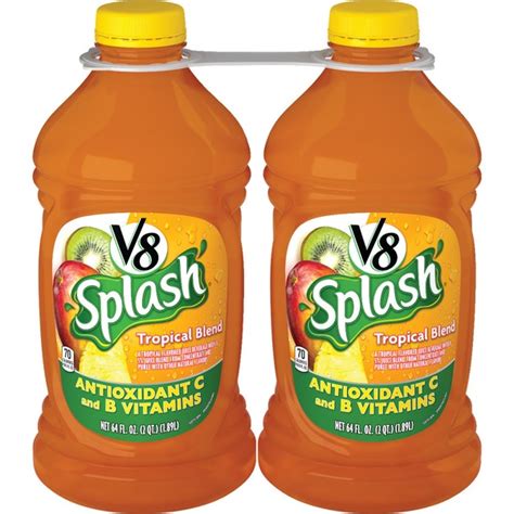 V8® Juice Drink Tropical Blend 64 Fl Oz Instacart