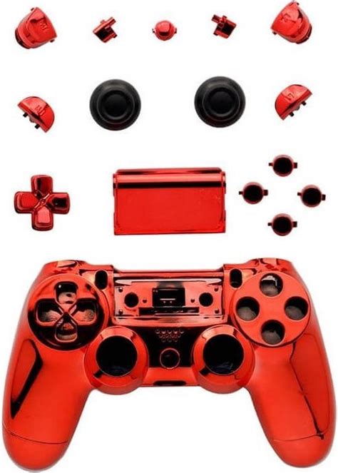 Ps4 Controller Shell Pro V1 Rood Chrome