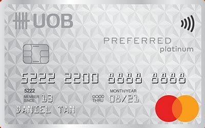 Kartu kredit uob visa preferred platinum lama yang belum memiliki fitur contactless akan digantikan sesuai dengan card expiry date. UOB Preferred Platinum MasterCard - 3X UNIRinggit Everyday