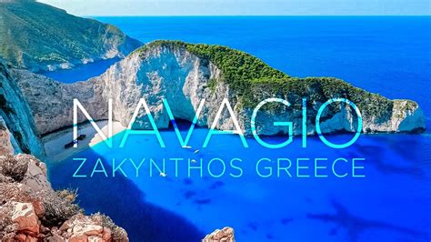 Navagio Zakynthos Greece Shipwreck Beach Best Beaches From Drone 4k