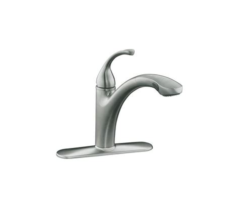 These magnets securely lock the spray head into place when you're not using it, preventing the spray head from drooping. Faucet.com | K-5814-4/K-10433-BV in Brushed Bronze Faucet by Kohler