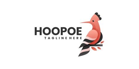 Hoopoe Colorful Logo Style 234876 Templatemonster