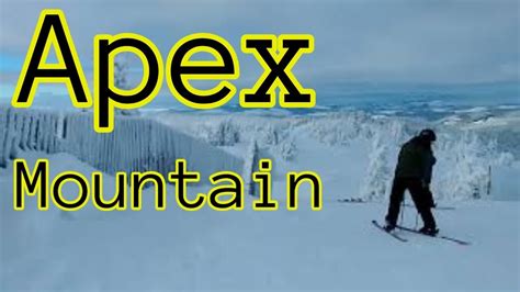 Apex Mountain Resort British Columbia Youtube