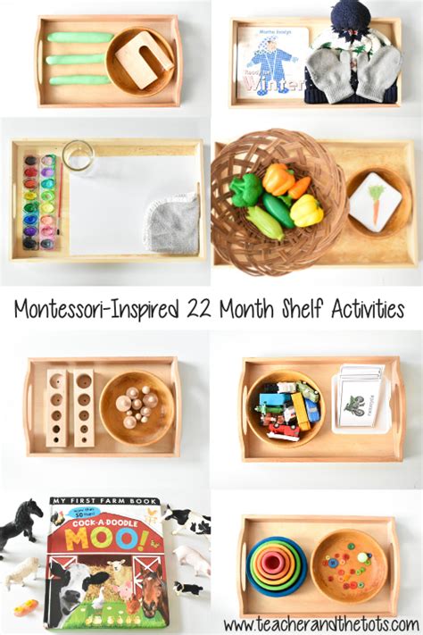 Montessori Inspired Shelf Activities At 22 Months Teacher And The