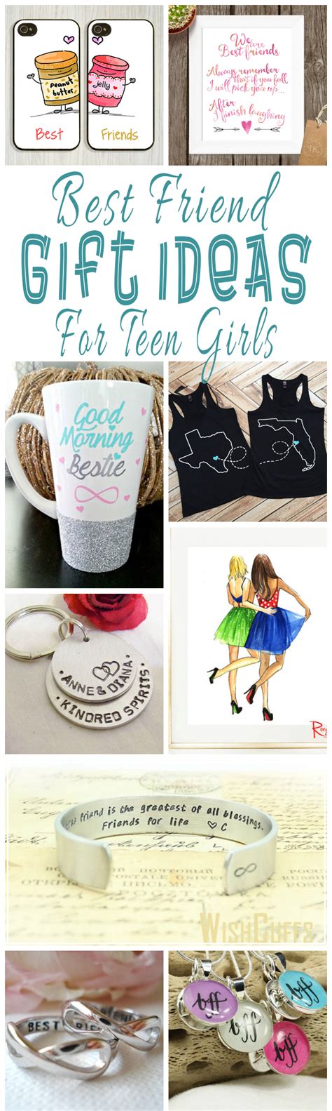 A Collection Of Unique Hand Crafted Or Designed Best Friend Gift Ideas For Teen Girls Birthday