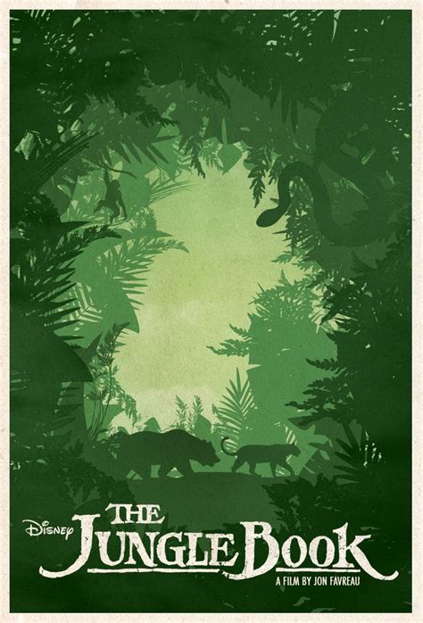 The Jungle Book 2016 C Tropical Graphisme Illustration