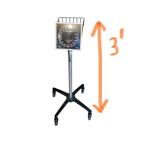 Welch Allyn Sphygmomanometer With Stand Mount Caster Ce0297 2 No Hose