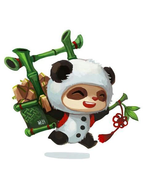Teemo Panda Desenhos Wallpaper Imagem De Jogos