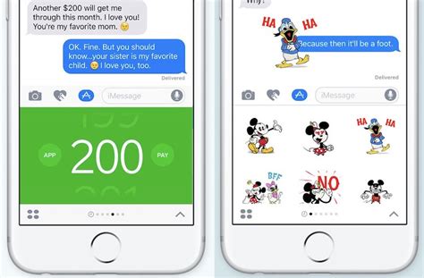 To open the app store within imessage: iOS 10 Brings Payments, Stickers, Games, and More to ...